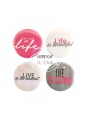 Badges LOVE YOUR LIFE