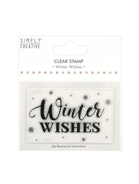 Tampon Clear WINTER WISHES