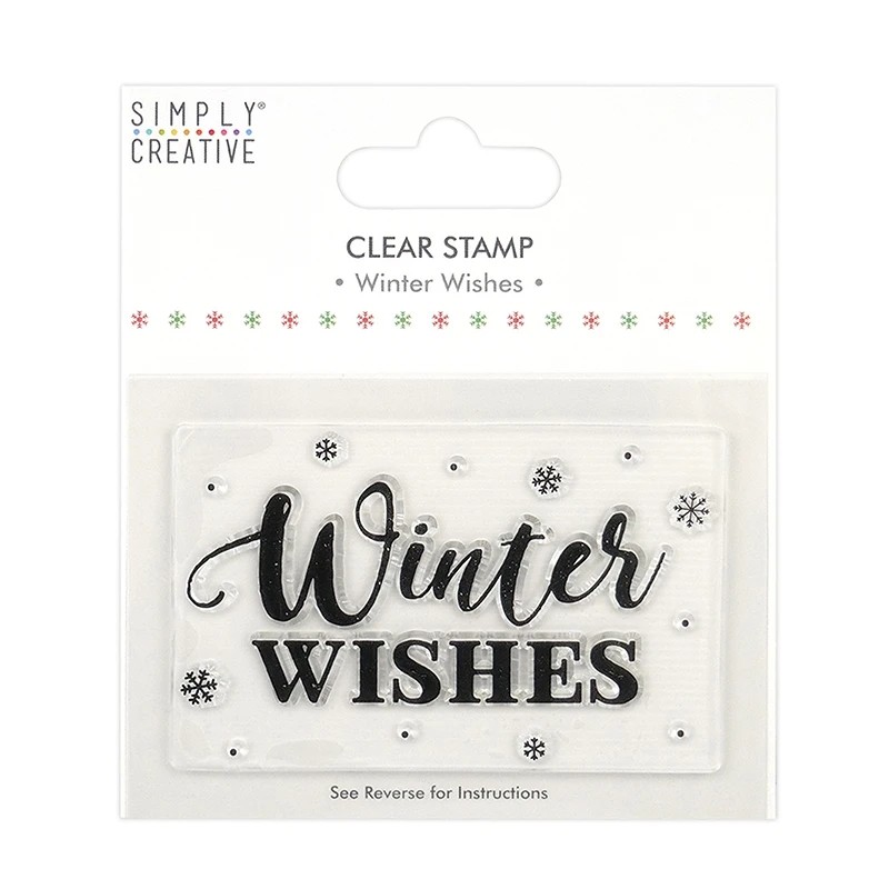 Tampon Clear WINTER WISHES