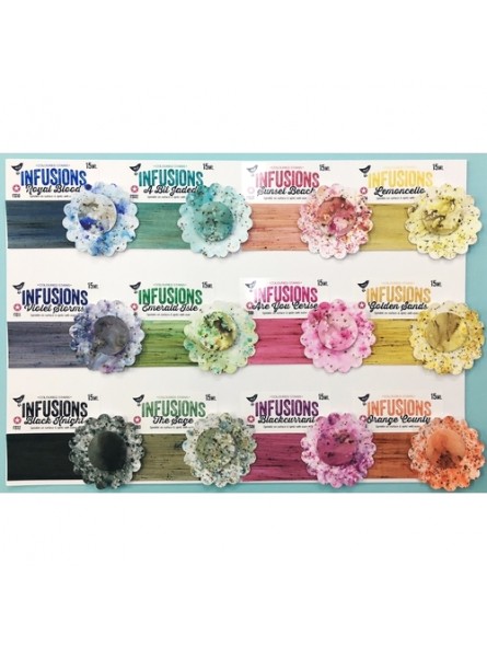 Infusions DIY STAIN EMERALD ISLE PAPER ARTSY