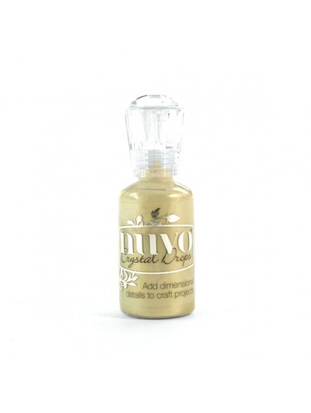 Encre NUVO CRYSTAL DROPS METALIC PALE GOLD